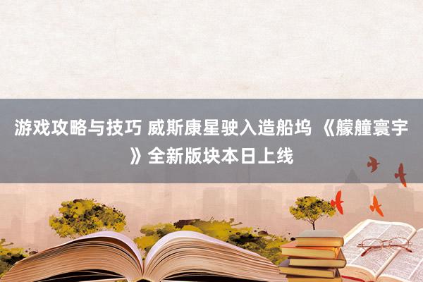 游戏攻略与技巧 威斯康星驶入造船坞 《艨艟寰宇》全新版块本日上线