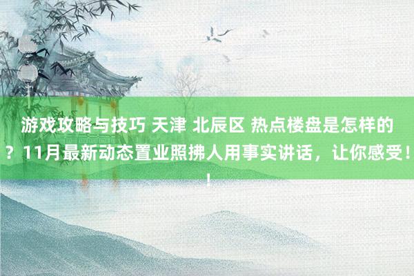 游戏攻略与技巧 天津 北辰区 热点楼盘是怎样的？11月最新动态置业照拂人用事实讲话，让你感受！